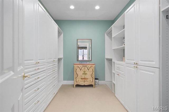 800 S Hanley Rd Unit 2D, Saint Louis, MO 63105 - spacious closet with light carpet