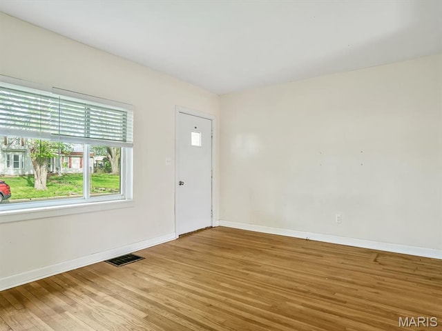 422 Washington St, Red Bud, IL 62278 - foyer featuring baseboards and light wood-style flooring