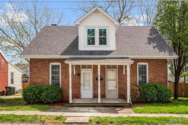 306 Walnut St, Waterloo, IL 62298 - view of front of home featuring brick siding and a shingled roof