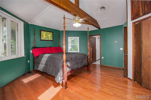634 N 200th St, Vandalia, IL 62471 - bedroom featuring light wood-style flooring