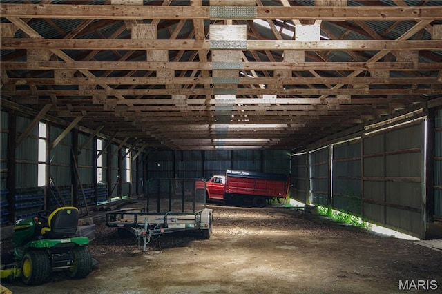 634 N 200th St, Vandalia, IL 62471 - view of garage