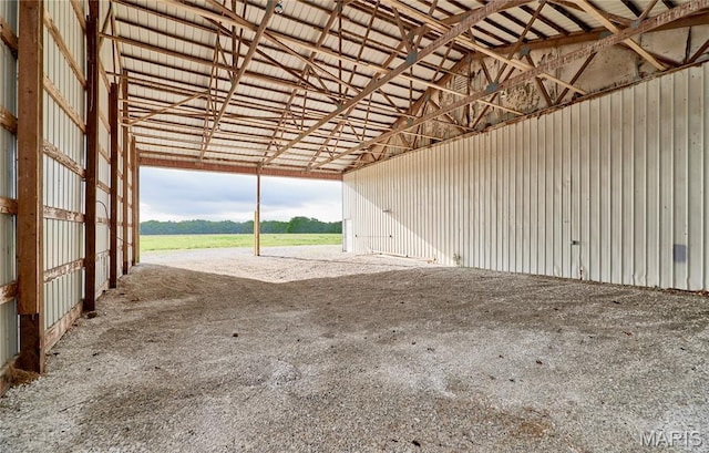 view of stable