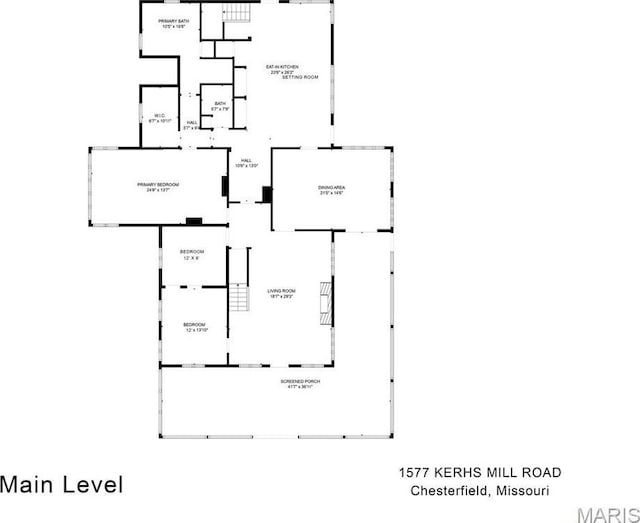 1577 Kehrs Mill Rd, Chesterfield, MO 63005 - room layout
