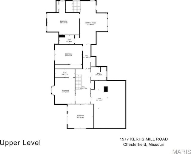 1577 Kehrs Mill Rd, Chesterfield, MO 63005 - floor plan / room layout