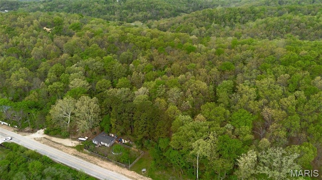 631 State Route T, Newburg, MO 65550 - drone / aerial view of a heavily wooded area