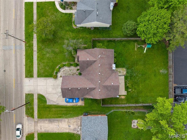 drone / aerial view