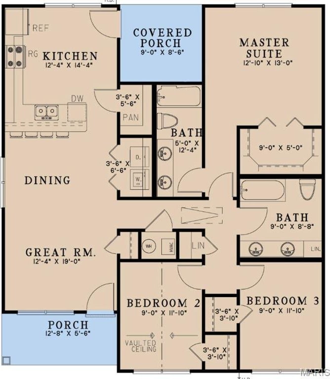 1 S Pershing Ave, Salem, MO 65560 - room layout
