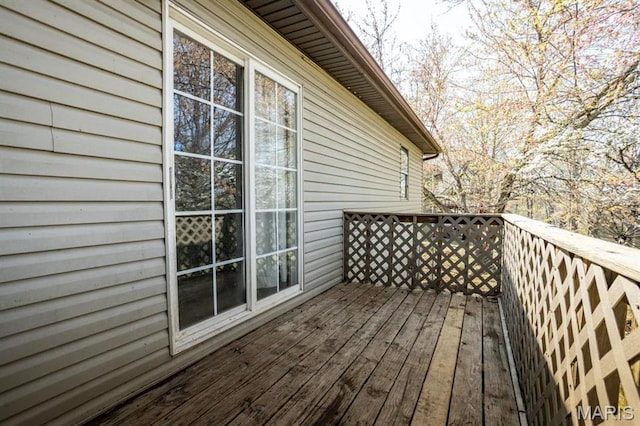 15625 Talon Ln, Saint Robert, MO 65584 - view of wooden deck