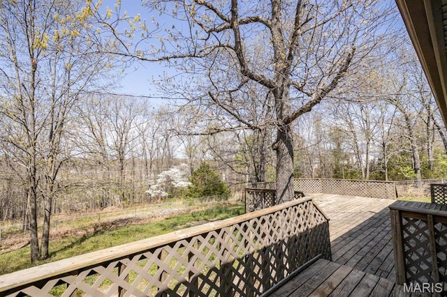 15625 Talon Ln, Saint Robert, MO 65584 - view of wooden deck