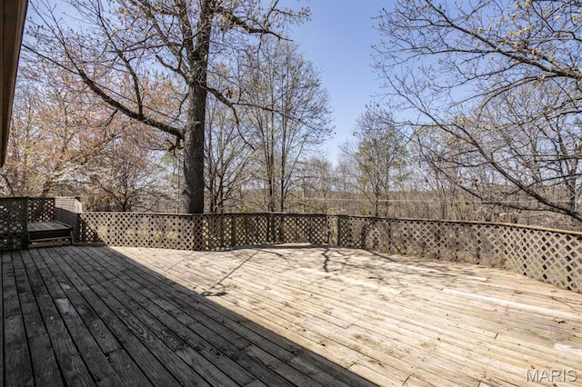 15625 Talon Ln, Saint Robert, MO 65584 - view of wooden deck