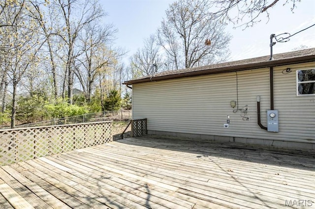 15625 Talon Ln, Saint Robert, MO 65584 - wooden terrace featuring fence
