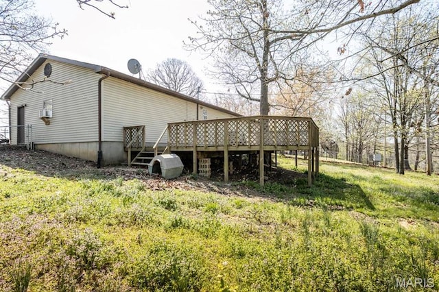 15625 Talon Ln, Saint Robert, MO 65584 - rear view of property with a deck