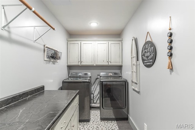 176 Carter 205, Van Buren, MO 63965 - clothes washing area with cabinet space and washing machine and dryer