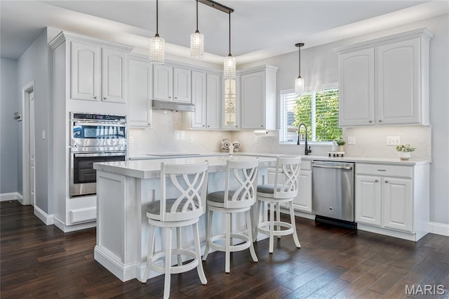 2 Pearview Ct, Saint Peters, MO 63376 - kitchen featuring appliances with stainless steel finishes and white cabinetry