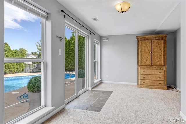 2 Pearview Ct, Saint Peters, MO 63376 - entryway with carpet and baseboards