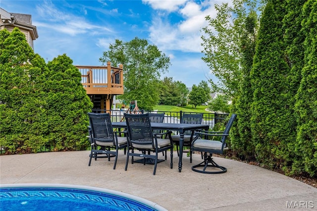 2 Pearview Ct, Saint Peters, MO 63376 - swimming pool featuring a patio area and outdoor dining area