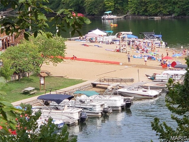 2025 Moat Ln Unit 1513, Marthasville, MO 63357 - dock with a water view