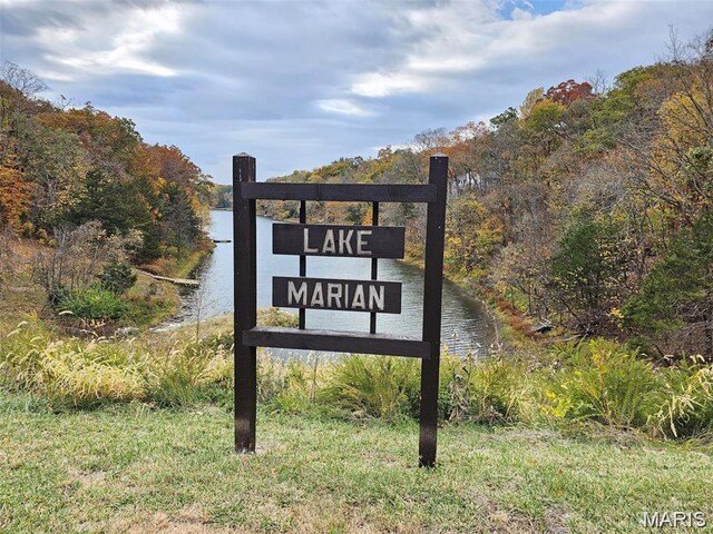 2025 Moat Ln Unit 1513, Marthasville, MO 63357 - community sign with a water view