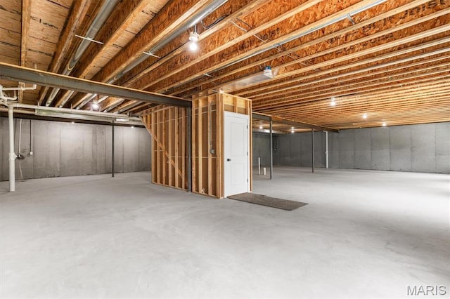 2217 Valleyview Dr, Barnhart, MO 63012 - view of unfinished below grade area