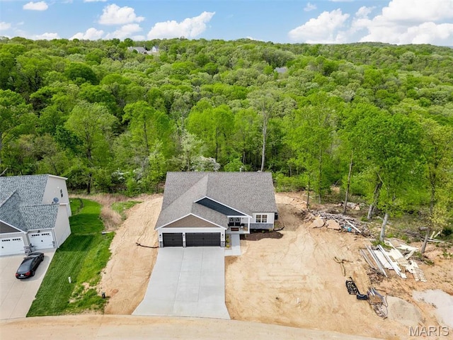 2217 Valleyview Dr, Barnhart, MO 63012 - view of subject property with a forest