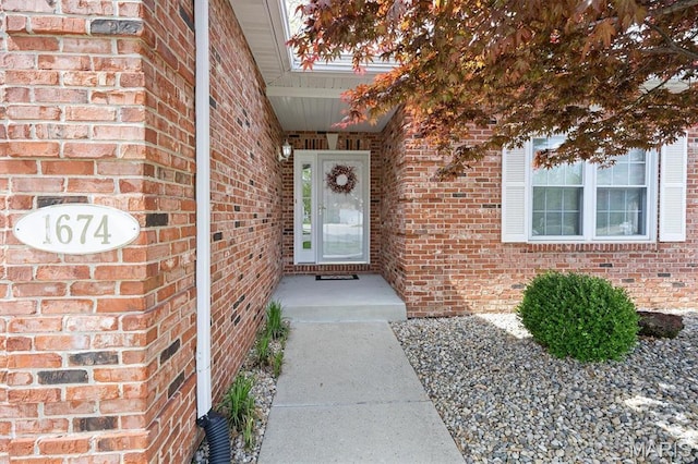 1674 Lakepointe Estates Dr, Ofallon, IL 62269 - property entrance with brick siding