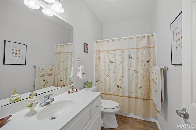 1674 Lakepointe Estates Dr, Ofallon, IL 62269 - full bath featuring vanity and a shower with shower curtain