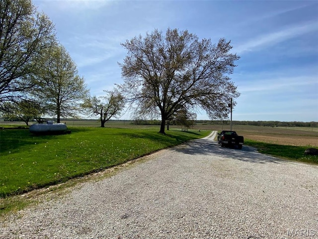 25127 N 16th Ave, Nokomis, IL 62075 - view of dirt / gravel road