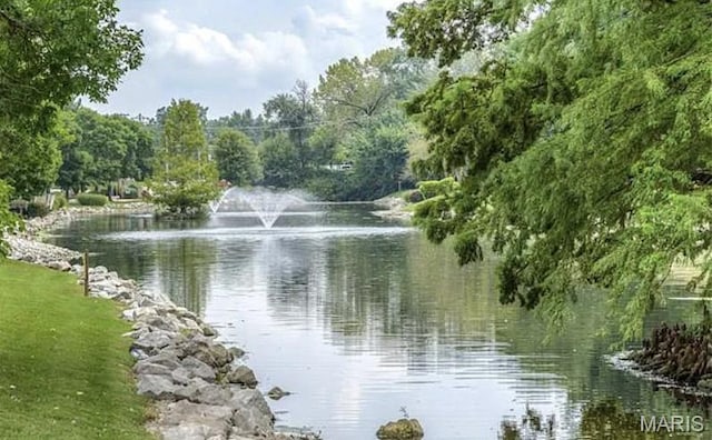 1521 Oriole Ln, Brentwood, MO 63144 - water view with a forest