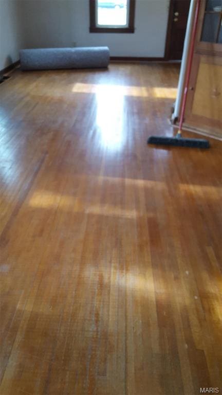 340 Kemper St, Troy, MO 63379 - spare room featuring wood finished floors