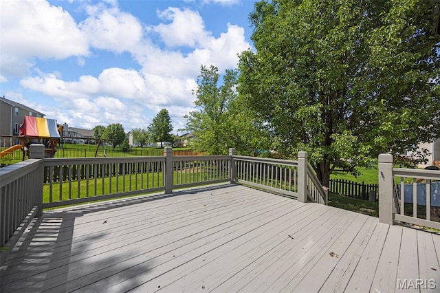 416 Briarchase Pl, Lake St Louis, MO 63367 - view of wooden terrace