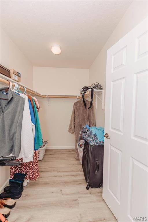 140 Vernon St, Saint Robert, MO 65584 - walk in closet with light wood finished floors