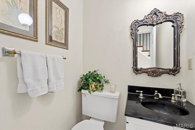 889 Almond Hill Ct, Manchester, MO 63021 - half bath featuring vanity and toilet