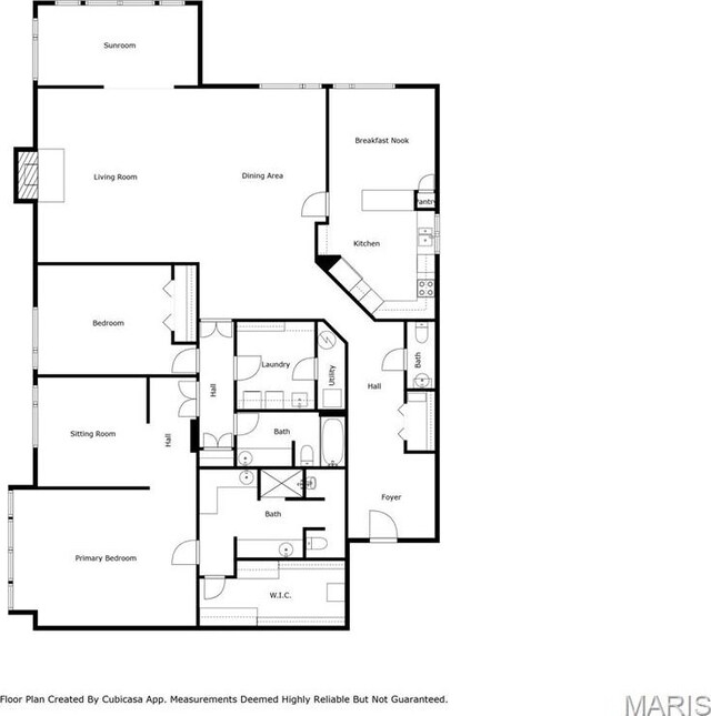 303 N Meramec Ave Unit 202, Saint Louis, MO 63105 - floor plan / room layout