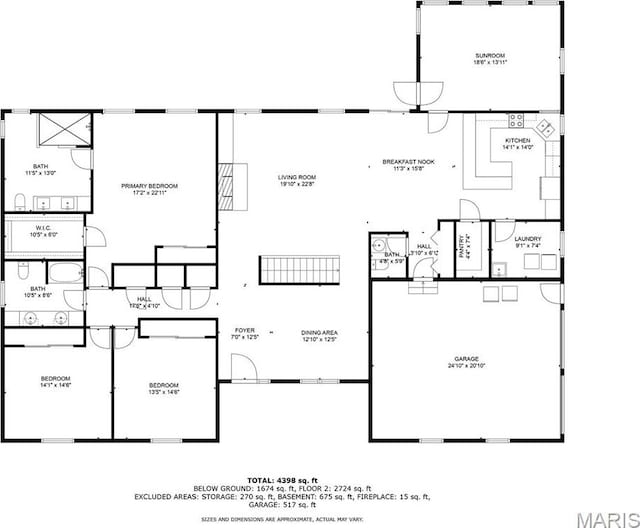 1302 Walnut St, Jerseyville, IL 62052 - property floor plan
