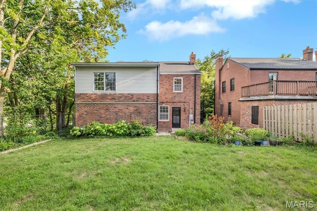 7423 Tulane Ave, Saint Louis, MO 63130 - view of front of home featuring brick siding and a chimney