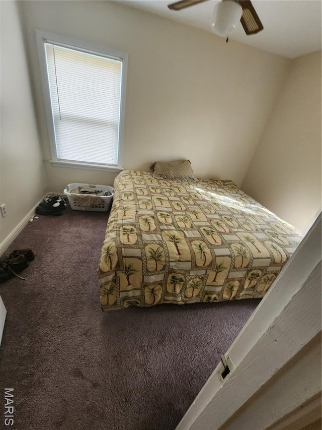 3409 Saint Gregory Ln, Saint Ann, MO 63074 - bedroom with carpet and a ceiling fan