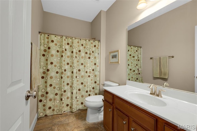 341 Brunhaven Ct, Chesterfield, MO 63017 - bathroom with vanity and a shower with curtain
