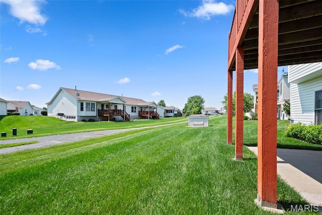 1149 Silo Bnd Unit 341A, Wentzville, MO 63385 - view of green lawn with a residential view
