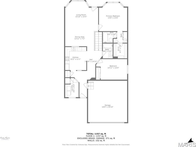 1149 Silo Bnd Unit 341A, Wentzville, MO 63385 - view of property floor plan