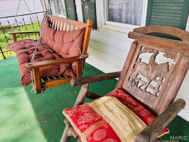206 1st St, Steelville, MO 65565 - view of balcony