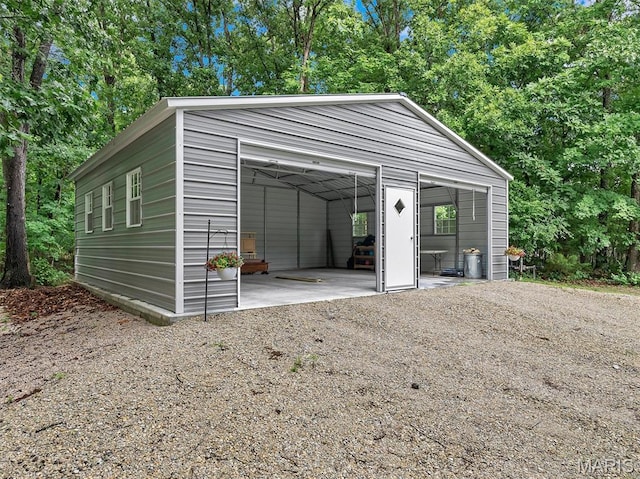 3870 Wilkinson Rd, De Soto, MO 63020 - view of detached garage
