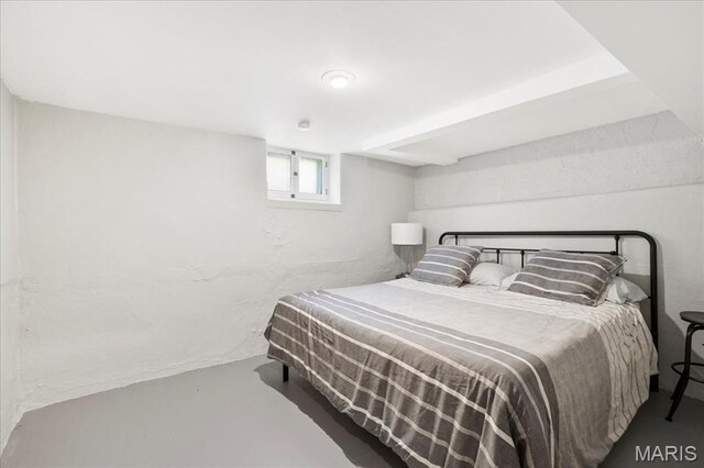 7440 Kingsbury Blvd, Saint Louis, MO 63130 - bedroom featuring concrete flooring