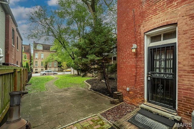 1003 Allen Ave, Saint Louis, MO 63104 - view of yard featuring fence and a patio