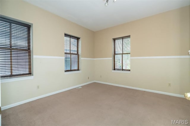 1003 Allen Ave, Saint Louis, MO 63104 - spare room with carpet flooring, healthy amount of natural light, and baseboards