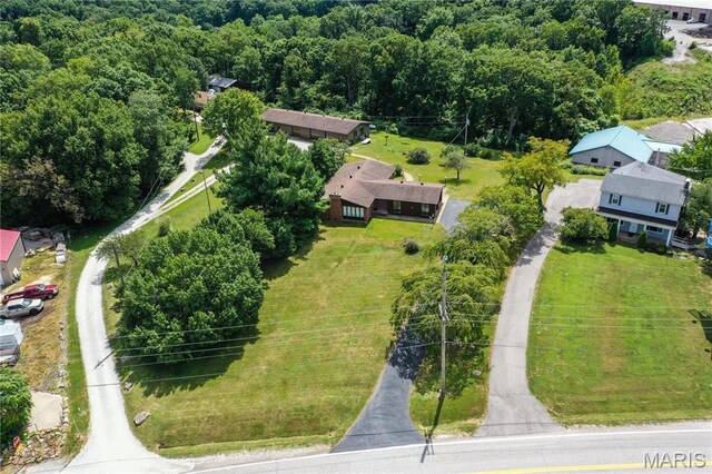 1500 Gravois Rd, High Ridge, MO 63049 - aerial view of a forest