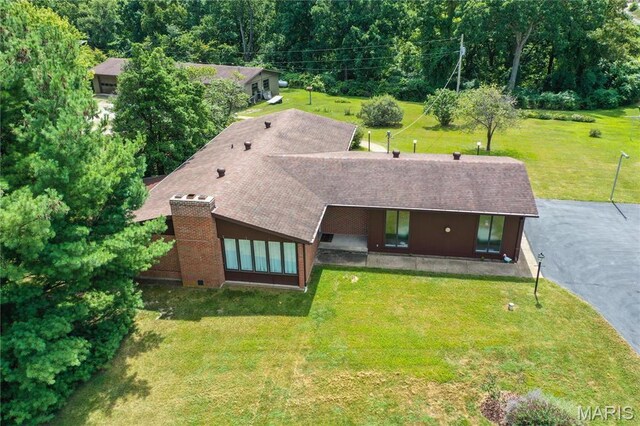 1500 Gravois Rd, High Ridge, MO 63049 - aerial view of property and surrounding area