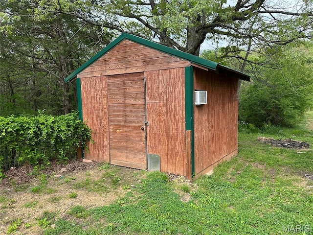 6209 Ripley 21 N-18, Doniphan, MO 63935 - view of shed featuring a wall mounted air conditioner