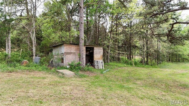 6209 Ripley 21 N-18, Doniphan, MO 63935 - view of shed with a wooded view