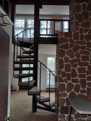 182 Ozark Dr, Ironton, MO 63650 - view of stairs