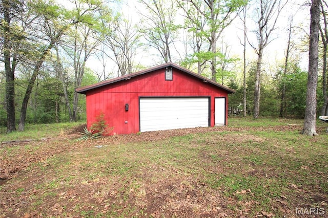 9434 Joan Ct, Bonne Terre, MO 63628 - view of detached garage